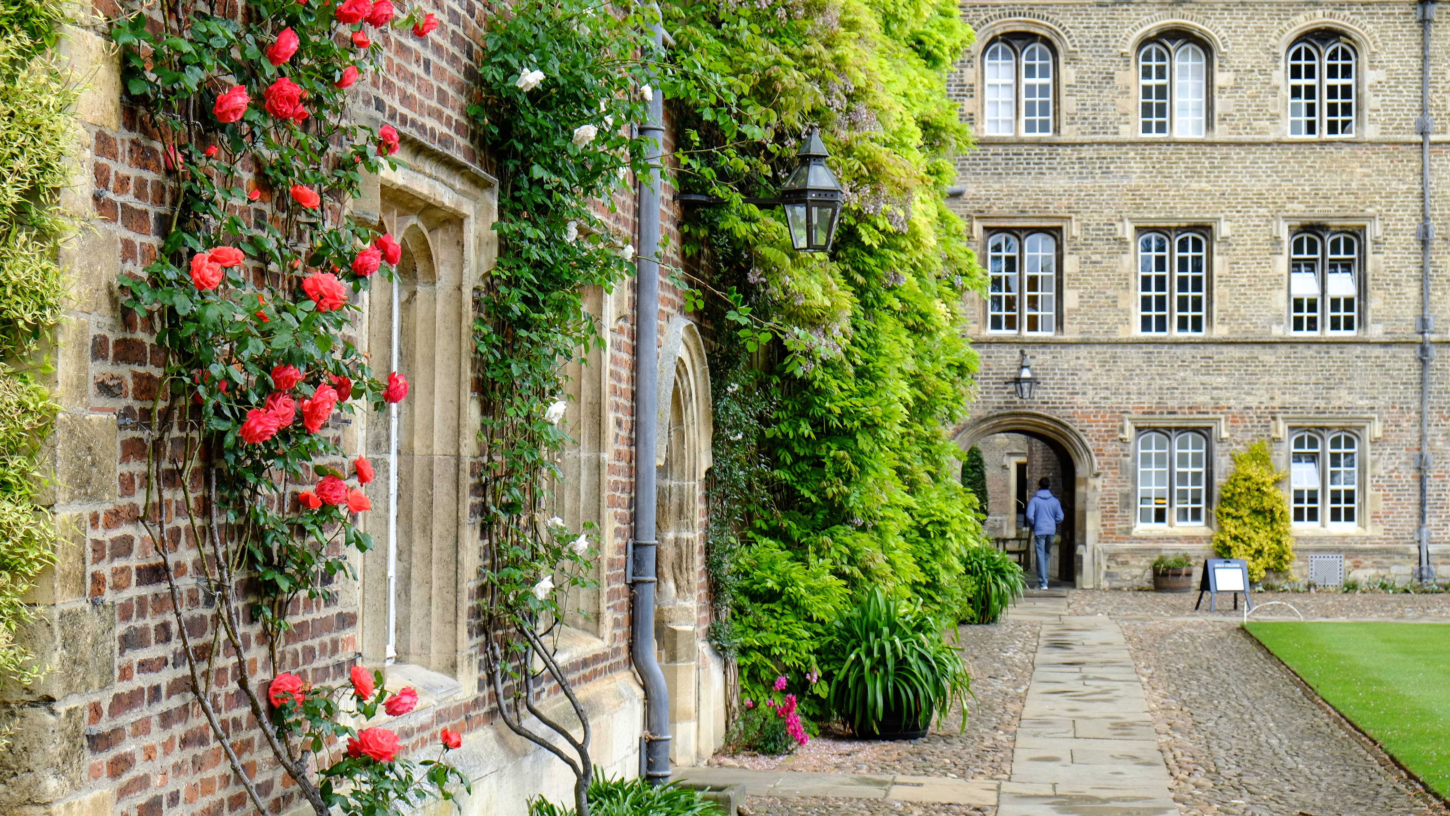 Jesus College Court Yard