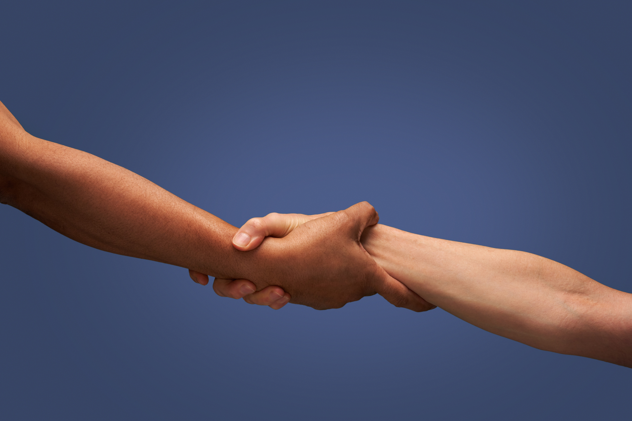 image of holding hands/arms