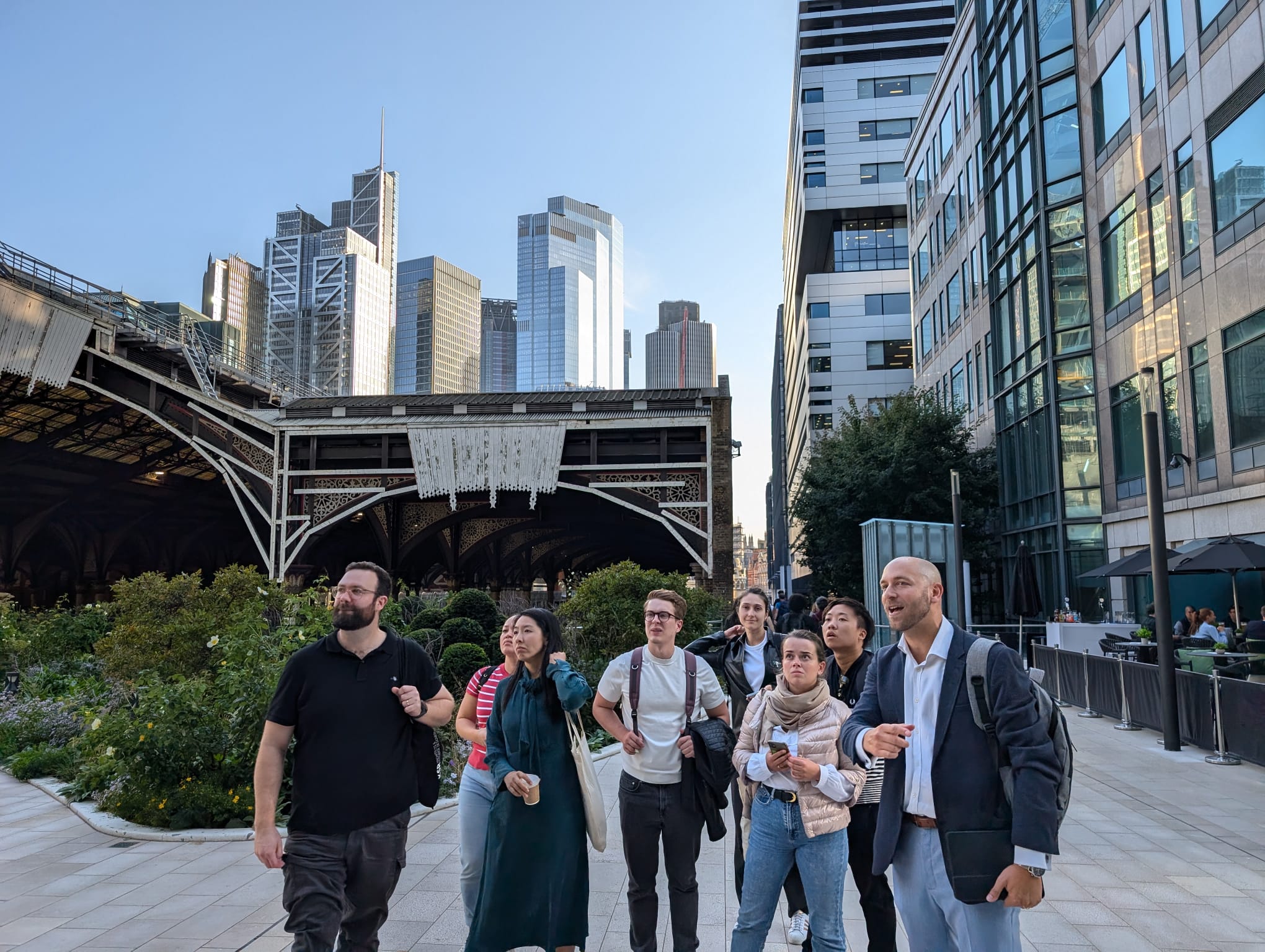 MSt in Real Estate students visiting London