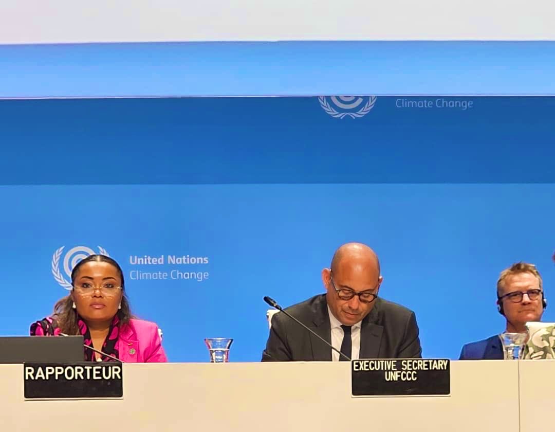 MSt CEUP student Zita Wilks attending climate negotiations as part of her professional work