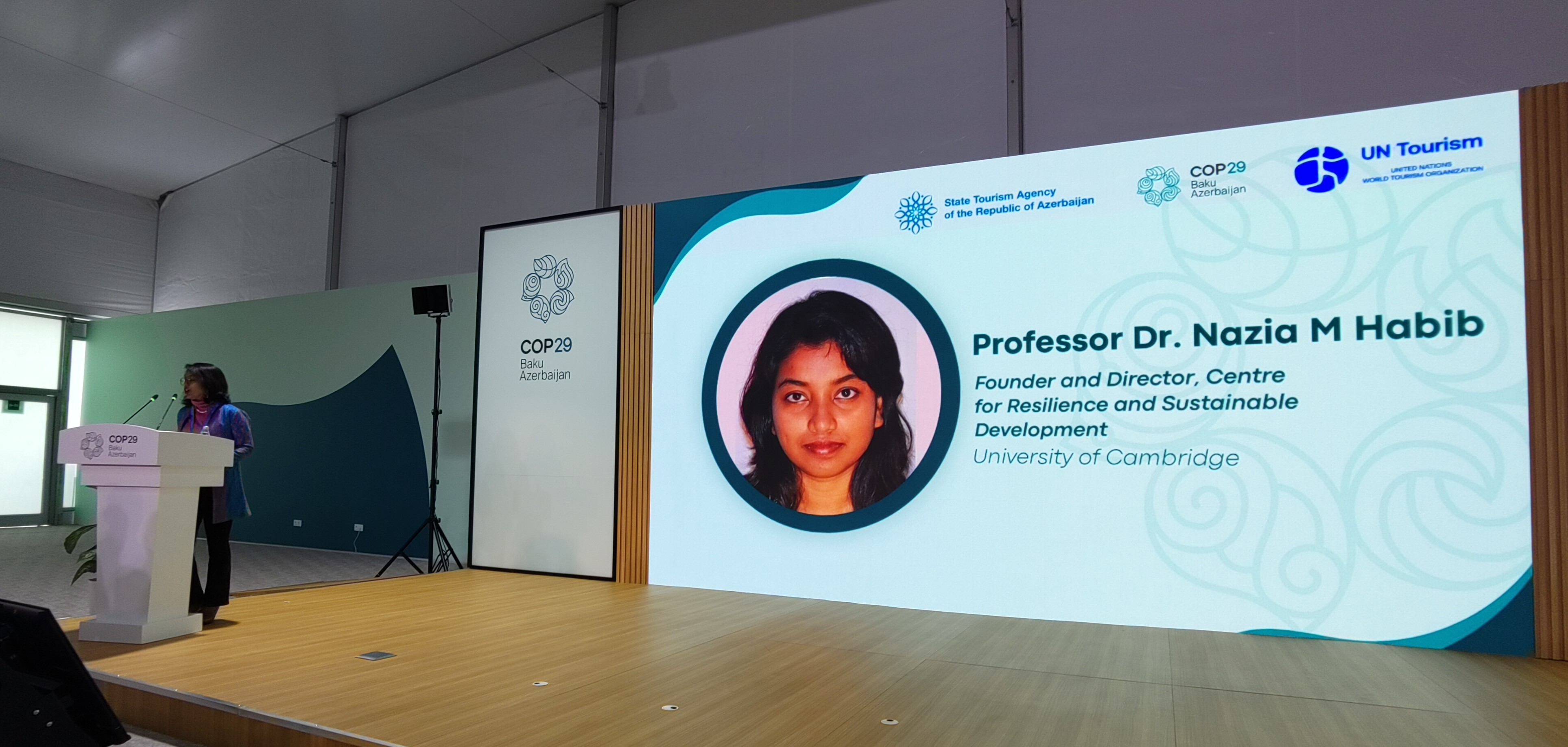 COP29 Keynote by Nazia Habib