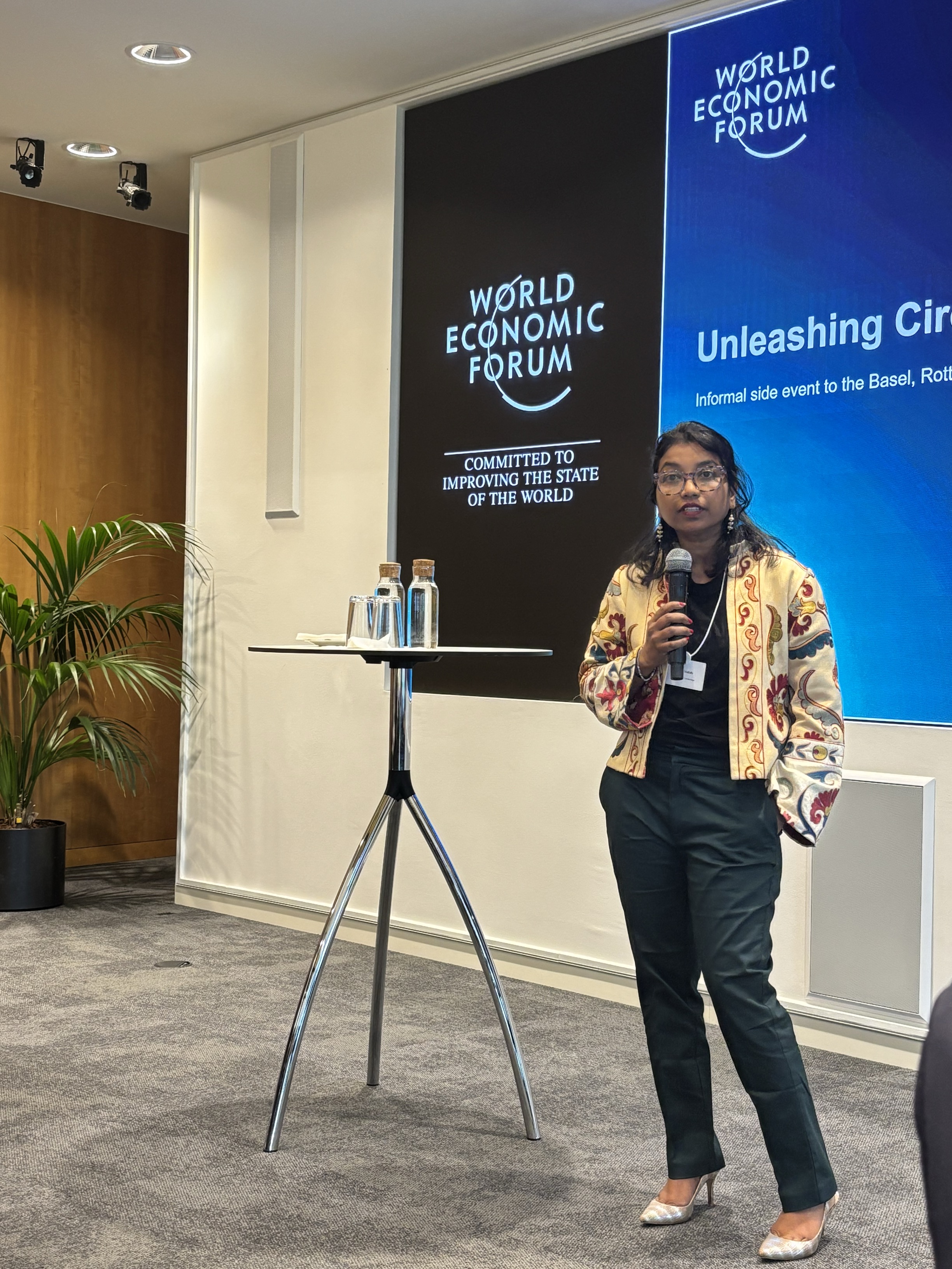 Nazia's keynote at WEF