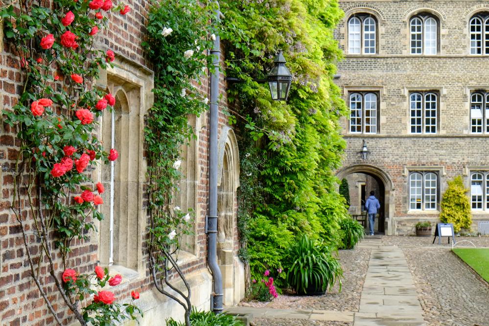 Jesus College Court Yard