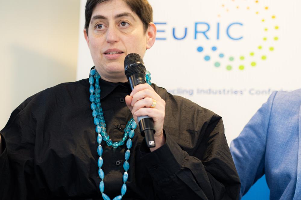 Hannah Parris presenting at EuRIC Conference 27 March, 2025